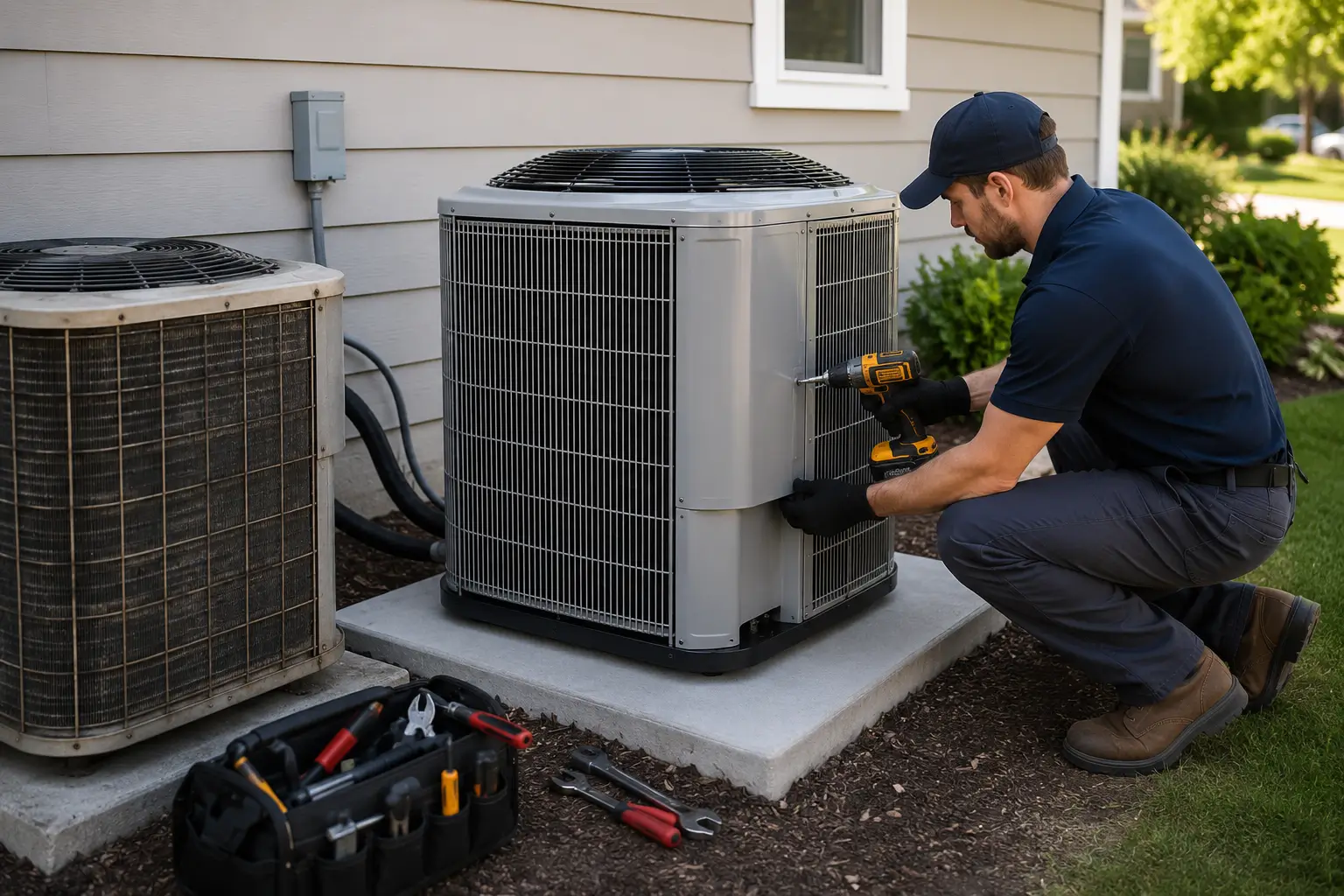 ac replacement technician