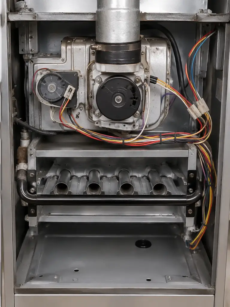 furnace cleaning technician